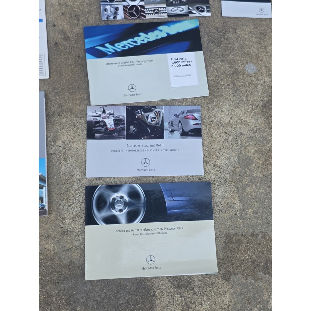 2003-2009 Mercedes E Class Owners Manual Portfolio Case Book OEM - Picture 5 of 7